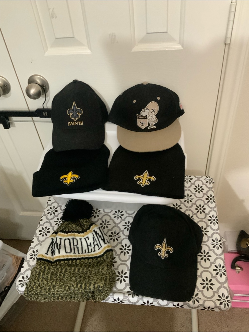 Saints & New Orleans Cap & Beanie Bundle